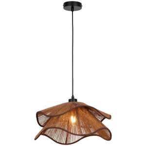 Collett's Monde Hängeleuchte, Braun, Metall, Papier, Kreise,Kreise, Blume,Blume, 120 cm, RoHS, CE, Lampen & Leuchten, Innenbeleuchtung, Hängelampen,