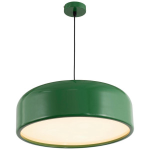 Collett's Monde Hängeleuchte, Grün, Metall, Kunststoff, Vintage,Vintage, rund,rund, 120 cm, RoHS, CE, Lampen & Leuchten, Innenbeleuchtung,