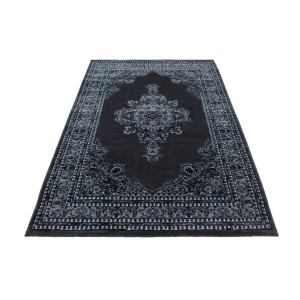 Ayyildiz Webteppich Marrakesh, Grau, Schwarz, Textil, orientalisch, rechteckig, 200x290 cm, Oeko-Tex® Standard 100, für Fußbodenheizung geeignet,