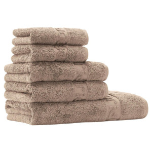 JOOP! Frottierset Studio Colours, Sand, Textil, 5-teilig, Uni, Oeko-Tex® Standard 100, Aufhängeschlaufe, strapazierfähig, durchgefärbt, angenehm