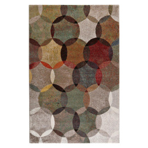 Esprit Webteppich Modernina, Mehrfarbig, Textil, Graphik, rechteckig, 160x225 cm, Textiles Vertrauen - Oeko-Tex®, Hohenstein, Oeko-Tex® Standard 100,