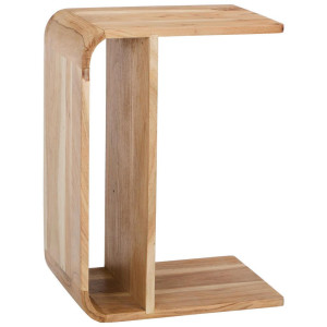 Landscape Beistelltisch, Akazie, Holz, Akazie, massiv, rechteckig, U-Form, C-Form, Bodenplatte, 30x55x40 cm, Wohnzimmer, Wohnzimmertische,
