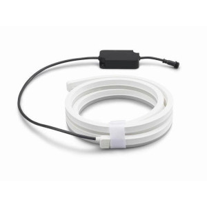 Philips HUE Led-Strip Hue, Transparent, Kunststoff, warmweiß, kaltweiß, tageslichtweiß, Mehrfarbig, 199 cm, Smartphone-Steuerung, Lampen & Leuchten,