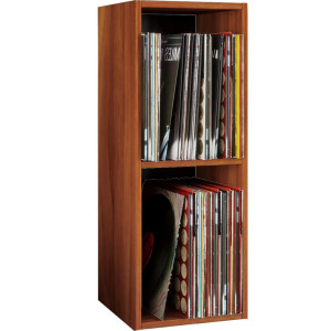 Mid.you Schallplattenregal, Nussbaum, Holzwerkstoff, 1 Fächer, 34x72x30 cm, Wohnzimmer, Regale, CD & DVD-Regale
