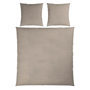 Novel Bettwäsche, Beige, Textil, 200x200 cm, Oeko-Tex® Made IN Green, pflegeleicht, hautfreundlich, schadstoffgeprüft, Schlaftextilien, Bettwäsche,