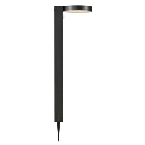 Nordlux Solarleuchte Rica, Schwarz, Kunststoff, warmweiß, 15x60x15 cm, Dämmerungssensor, Lampen & Leuchten, Außenbeleuchtung, Solarleuchten