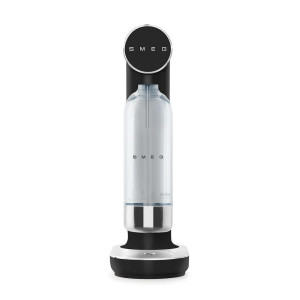 SMEG Wassersprudler Collezione, Schwarz, Metall, 60-80 L, Küchengeräte, Wasseraufbereitung, Wassersprudler