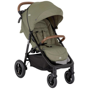 Joie Buggy Litetrax PRO Air, Dunkelgrün, Textil, 58x103x93.6 cm, EN 1888, Feststellbremse, Fußstütze abklappbar, Federung, 5-Punkte-Gurt, für