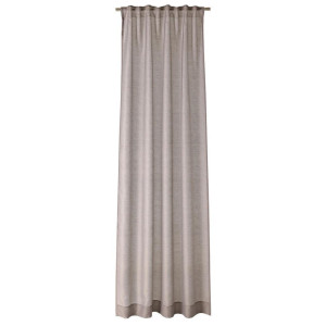 JOOP! Fertigvorhang J-Ornament Allover, Greige, Textil, Ornament, 130x250 cm, für Stange und Schiene geeignet, beliebig kürzbar, mit Kombiband,