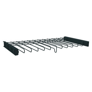 Hom´in Hom`in Hosenhalter System Unit, Anthrazit, Metall, 87.9x8.7x46 cm, Schlafzimmer, Kleiderschränke, Schrankzubehör, sonstiges Schrankzubehör