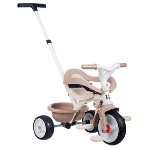 Smoby Dreirad, Hellbraun, Kunststoff, 24x59.50x44 cm, Aufbewahrungsfach unter dem Sitz, Outdoor Spielzeug, Kinderfahrzeuge, Dreiräder
