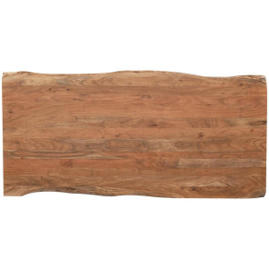 Landscape Tischplatte, Akazie, Holz, Akazie, massiv, 100x5.5x200 cm, Esszimmer, Tische, Esstische, Tischsysteme, Tischplatte