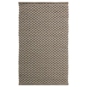 Aquanova Badteppich Maks, Taupe, Textil, 70x120 cm, für Fußbodenheizung geeignet, Badtextilien, Badematten