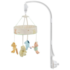 Disney Mobile Winnie Puuh, Mehrfarbig, Kunststoff, Füllung: Schaumstoff, 21x50x21 cm, schadstofffrei, Schlafen, Einschlafhilfe für Babys, Mobile Baby