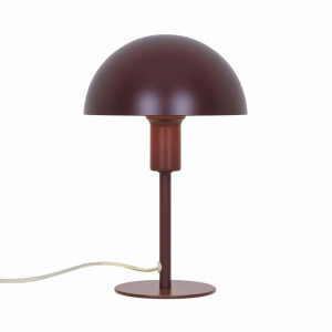 Nordlux Tischleuchte, Bordeaux, Metall, Pilz,Pilz, 25 cm, Lampen & Leuchten, Innenbeleuchtung, Tischlampen, Tischlampen