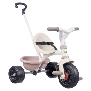 Smoby Dreirad, Rosa, Kunststoff, 23x40x46.50 cm, Aufbewahrungsfach unter dem Sitz, Outdoor Spielzeug, Kinderfahrzeuge, Dreiräder