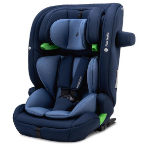Osann Kinderautositz Flux Isofix ECE R 129 i-SIZE, Blau, Dunkelblau, Textil, Füllung: Polyester, 44x61.5x47 cm, ECE R 129 i-Size, 5-Punkt-Gurtsystem,
