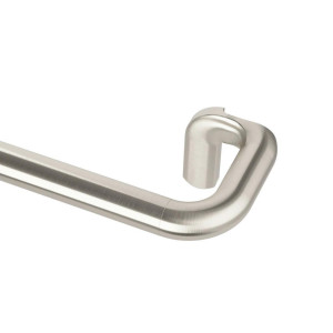 Umbra Vorhangstangenset Twilight, Nickel, Metall, Kunststoff, 76-213 cm, Wohntextilien, Gardinen & Vorhänge, Gardinen-Stangen