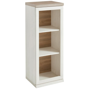 Hom´in Hom`in Aktenregal, Grau, Weiß, Holzwerkstoff, 2 Fächer, 50.6x131.6x43 cm, Beimöbel erhältlich, stehend, in verschiedenen Größen erhältlich,