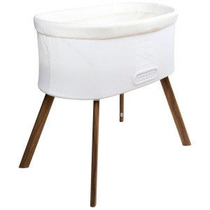 Jimmylee Beistellbett, Natur, Weiß, Metall, Kunststoff, Textil, 58.6x87x89 cm, RoHS, EN 71, Bezug abnehmbar, waschbar, Babymöbel, Babybetten,