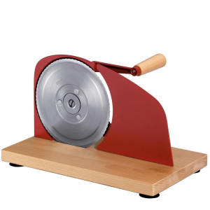 Zassenhaus Allesschneider, Rot, Metall, Buche, 25.5x20x32.5 cm, Kochen, Küchenhelfer, Sonstige Küchenhelfer