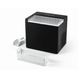 Eiswürfelmaschine GOURMETmaxx, Schwarz, Metall, Kunststoff, 25.5x26.2x28.8 cm, Küchengeräte, Sonstige Küchengeräte