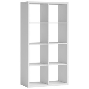Carryhome Raumteiler Style, Weiß, Holzwerkstoff, 77x147x38 cm, Made in EU, Beimöbel erhältlich, Wohnzimmer, Raumteiler & Paravents, Raumteiler