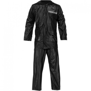 Combinaison de pluie Thor noir- M