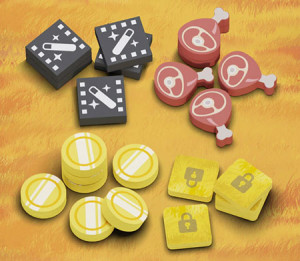 Kobold Spieleverlag Spiel Wilde Serengeti - Holzmarker-Upgrade