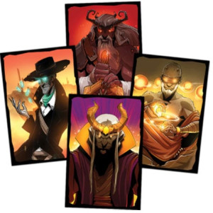 Spiel Dice Throne Adventures | die Bosse - Kartenhüllen
