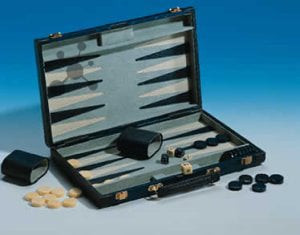 Piatnik Brettspiel Backgammon Koffer Velour (634581)