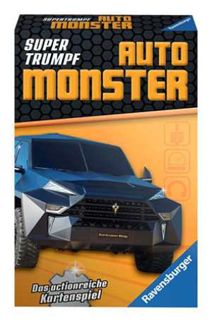 Ravensburger Kartenspiel Supertrumpf Auto Monster