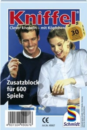 Schmidt Würfelspiel Großer Kniffelblock 100 Blatt