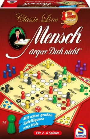 Schmidt Brettspiel Classic Line Mensch ärgere Dich nicht
