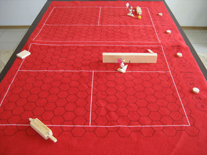 Spiel Affentennis