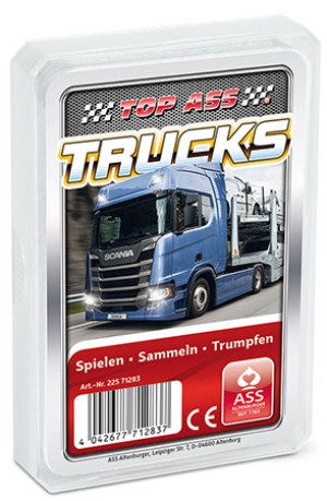 Kartenspiel TOP ASS - Trucks Quartett