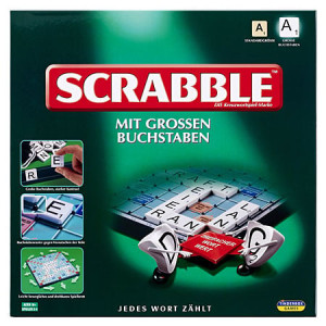 Piatnik Brettspiel Scrabble - Mit großen Buchstaben