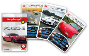 Piatnik Kartenspiel Mega Trumpf - Porsche