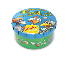 Noris Würfelspiel Mini-Heckmeck in der Metalldose (Reisespiel)