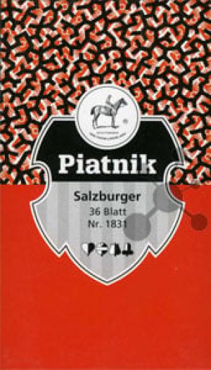 Piatnik Kartenspiel Salzburger Jasskarten rot