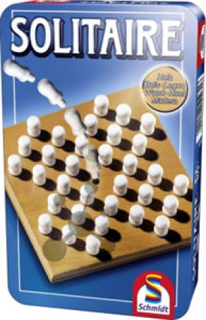 Schmidt Brettspiel Solitaire Metalldose (Schmidt)