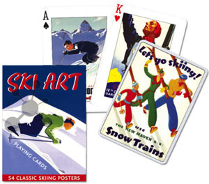 Piatnik Kartenspiel Ski Art Spielkarten
