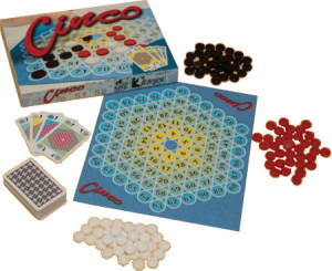 Brettspiel CINCO: Fünf Gewinnt