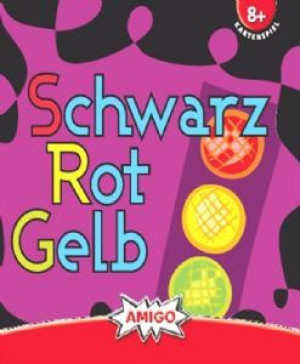 Amigo Kartenspiel Schwarz Rot Gelb