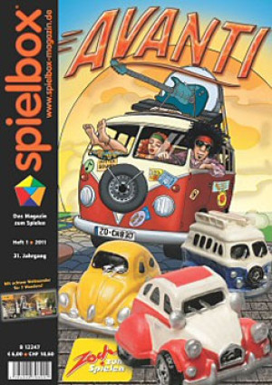 Spiel spielbox 01/2011 inkl. Manneken pis Erweiterung zu 7 Wonders