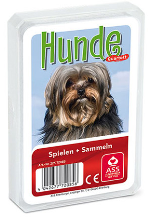 Kartenspiel Tier-Quartett - Hunde