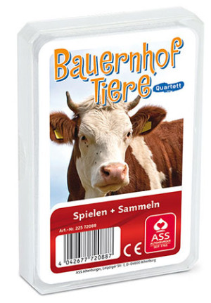 Kartenspiel Tier-Quartett - Bauernhof Tiere