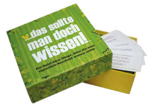 Kartenspiel ...das sollte man doch wissen!