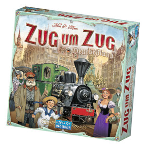 Asmodee Brettspiel Zug um Zug - Deutschland