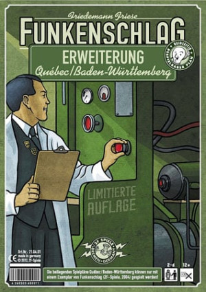 Brettspiel Funkenschlag | Quebec/Baden-Württemberg - Erweiterung